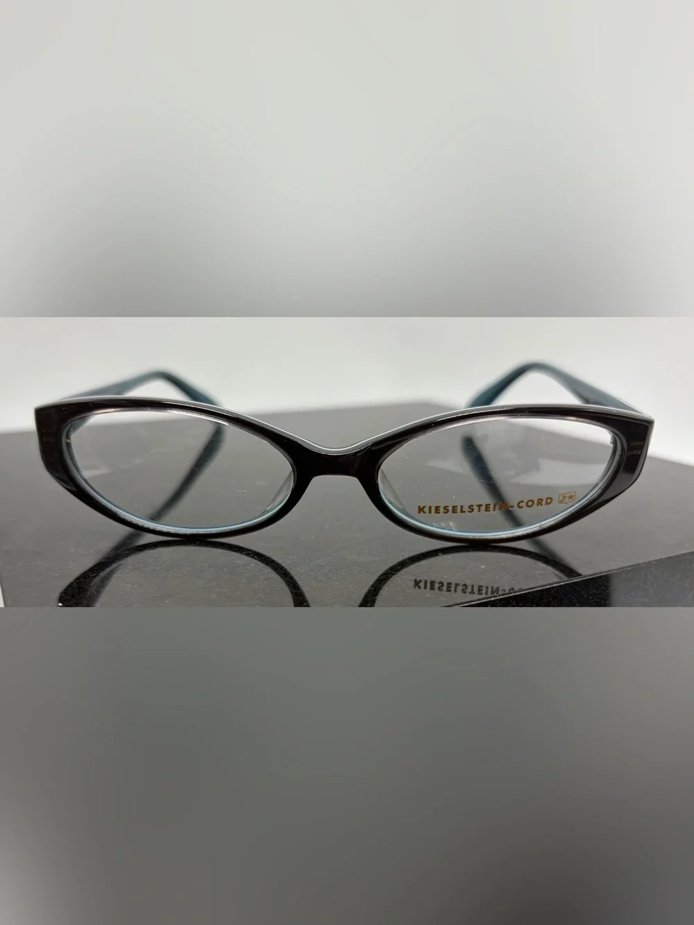 Kieselstein-Cord CITY GIRL Eyeglasses Brown Frames Japan